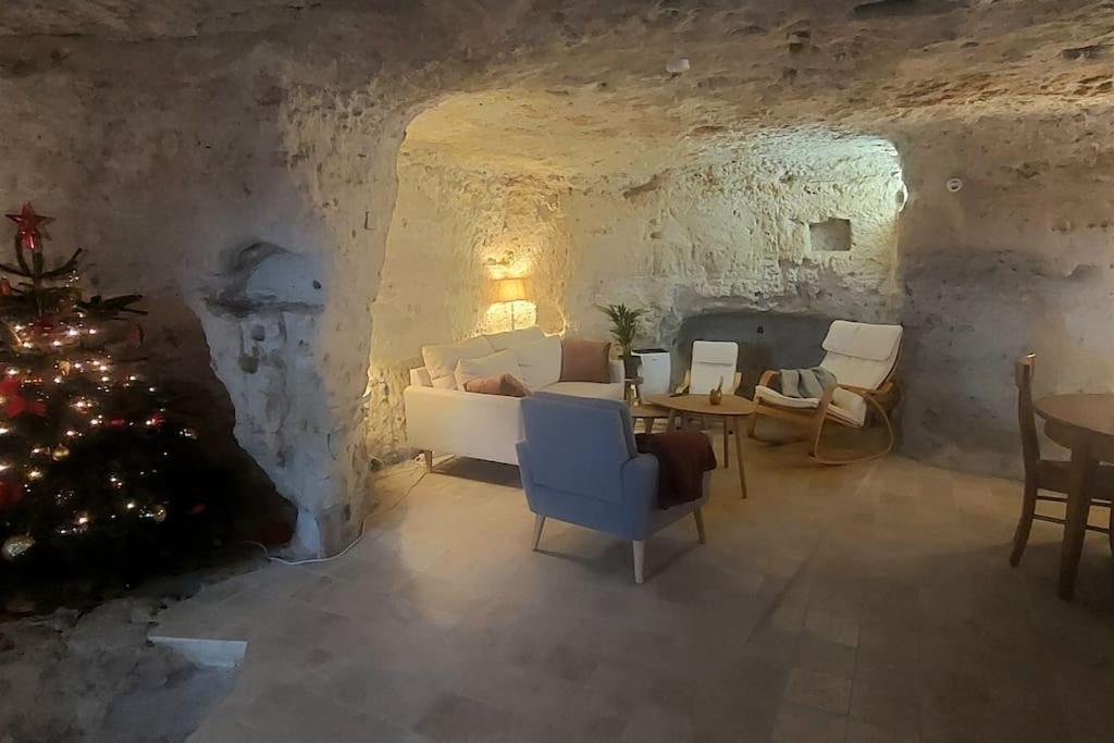Troglo Entre Caves Et Chateaux Монлюис-сюр-Лоар Екстериор снимка