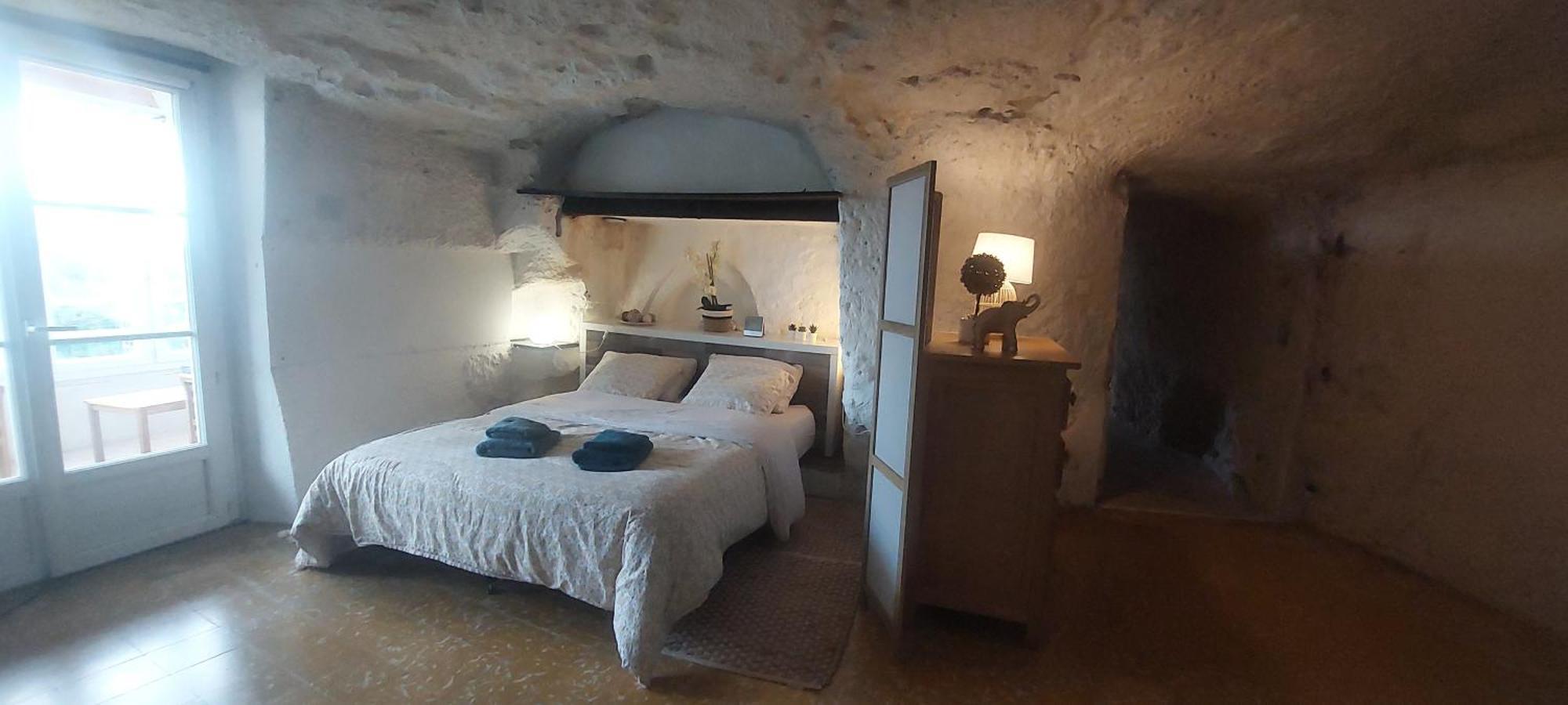 Troglo Entre Caves Et Chateaux Монлюис-сюр-Лоар Екстериор снимка